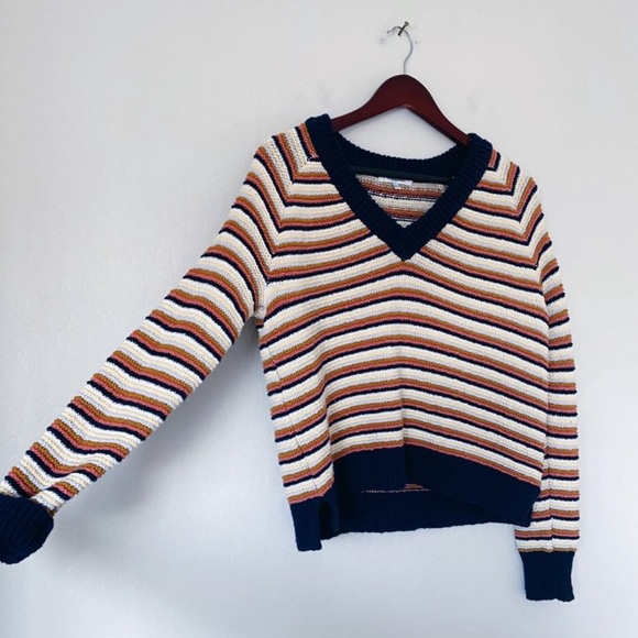 Madewell Arden V Neck Knit Sweater - Picture 4 of 8